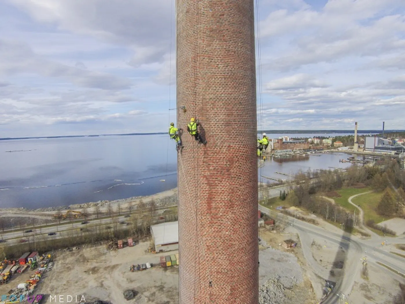 Tööstuslike korstende hooldus ja parandus